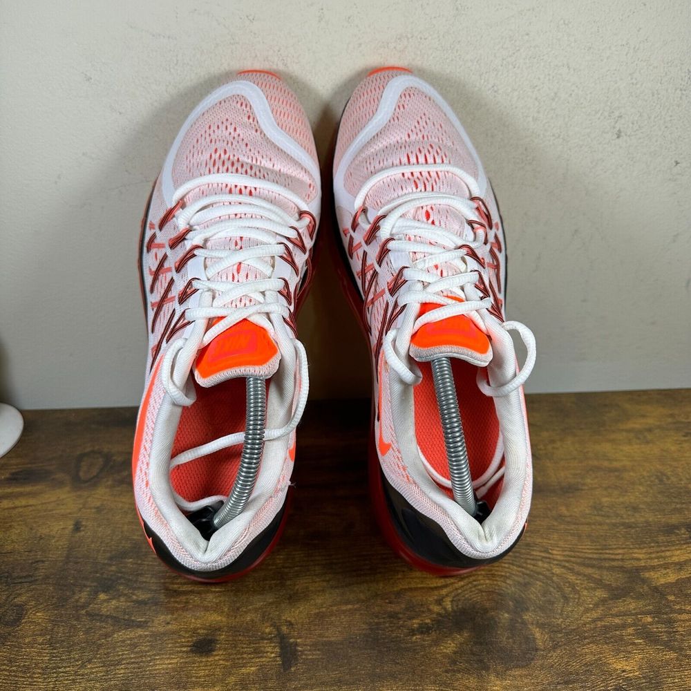 Nike Infrared Bright Crimson 698902-106 Shoes Sneakers Men's Size 10 - Picture 6 of 8